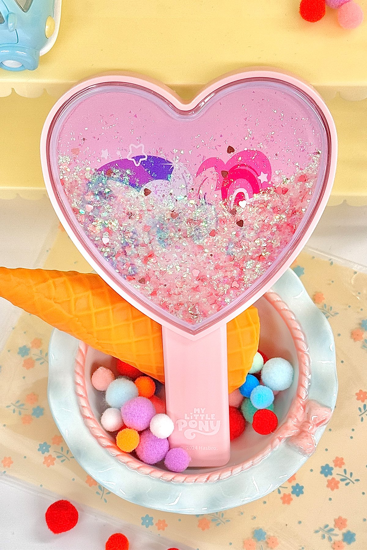 My Little Pony Lisanslı Kalp Şekilli El Aynası