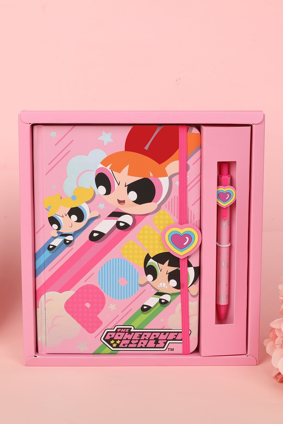 Powerpuff Girls Lisanslı Defterli Kırtasiye Seti