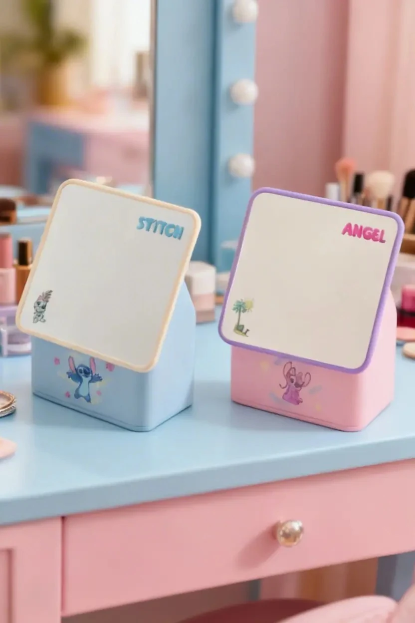 Disney Lilo & Stitch Lisanslı Düzenleyicili Makyaj Aynası