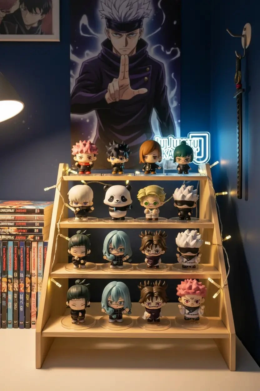 Jujutsu Kaisen Lisanslı Mini Figür Blind Box – Koleksiyonluk Sürpriz Kutu