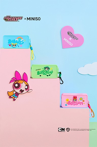 Powerpuff Girls Lisanslı Silikon Kozmetik Çantası - Buttercup