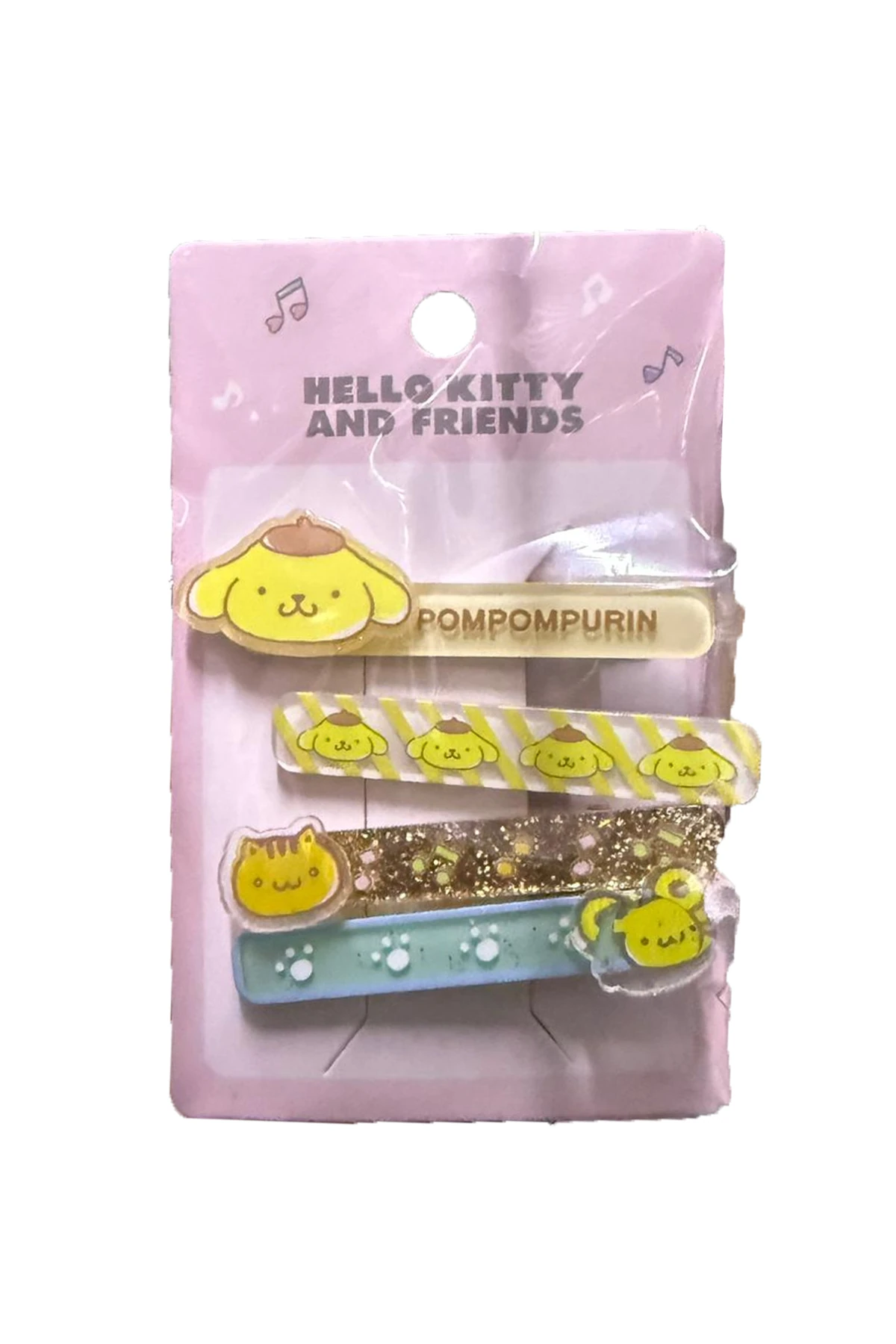 Sanrio Lisanslı Hello Kitty ve Arkadaşları Serisi Saç Klipsi