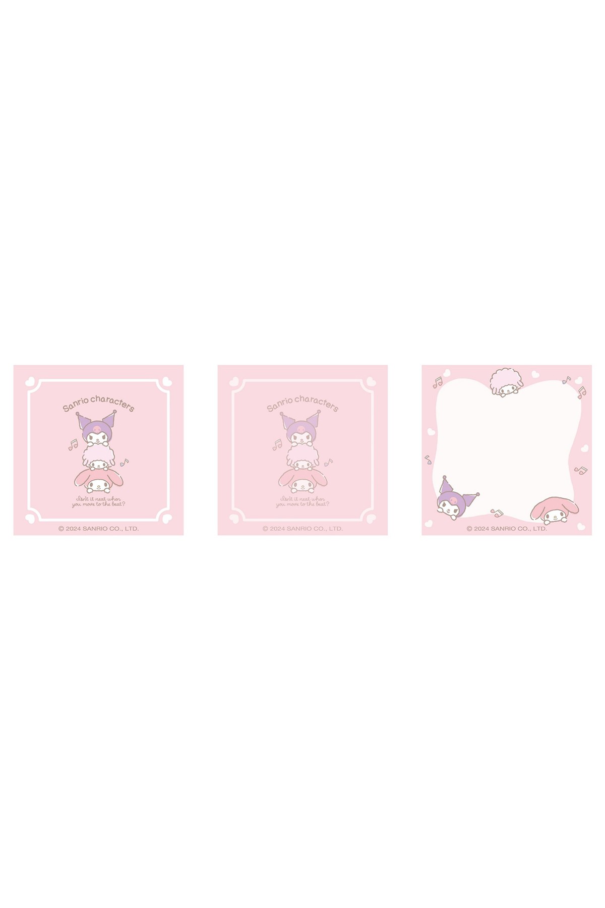 Sanrio Lisanslı Not Kağıdı - Sanrio Karakterleri