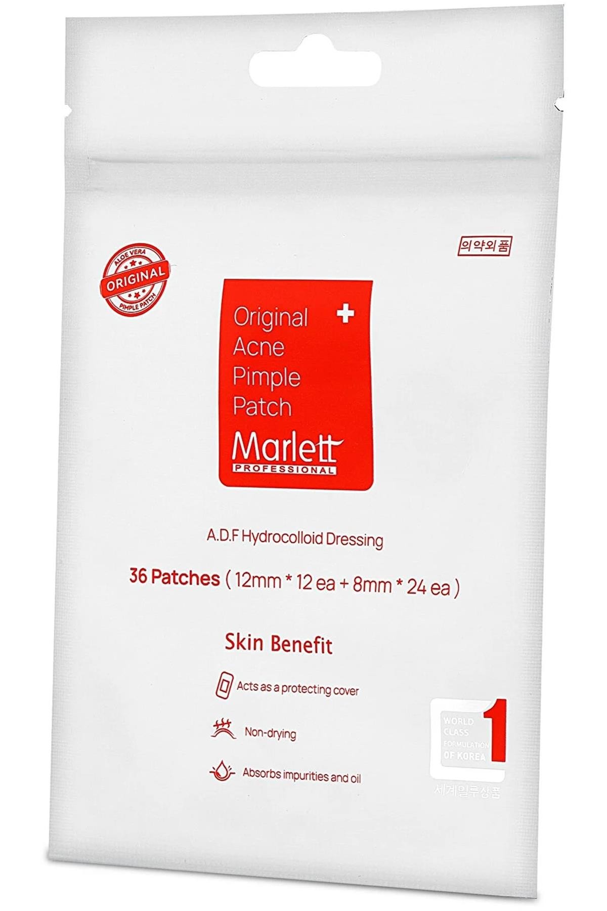 Marlett Pimple Patch 36 Patch - 36'Lı Akne Ve Sivilce Bandı