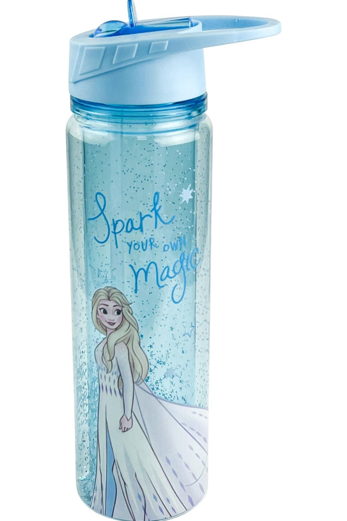 Disney Frozen Lisanslı Tutacaklı Plastik Şişe (500Ml)