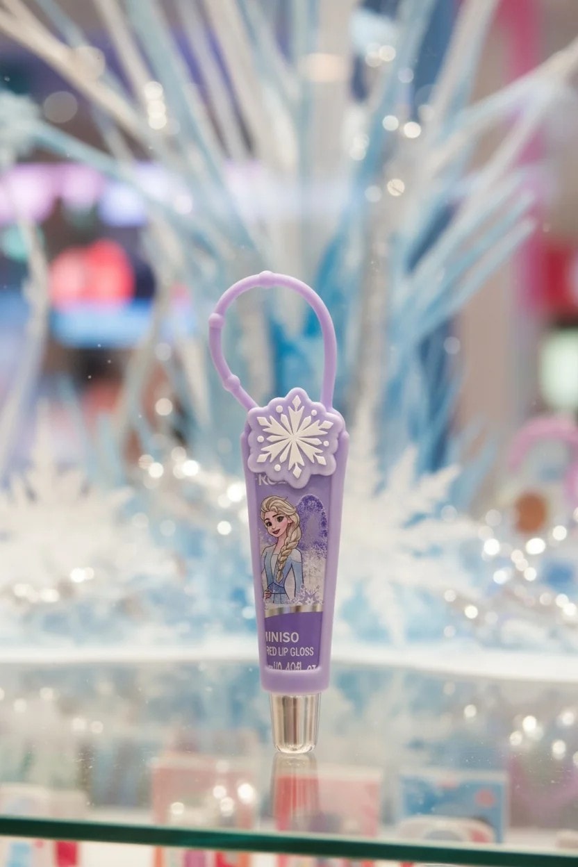 Disney Frozen Lisanslı Korumalı Dudak Parlatıcı - Mor