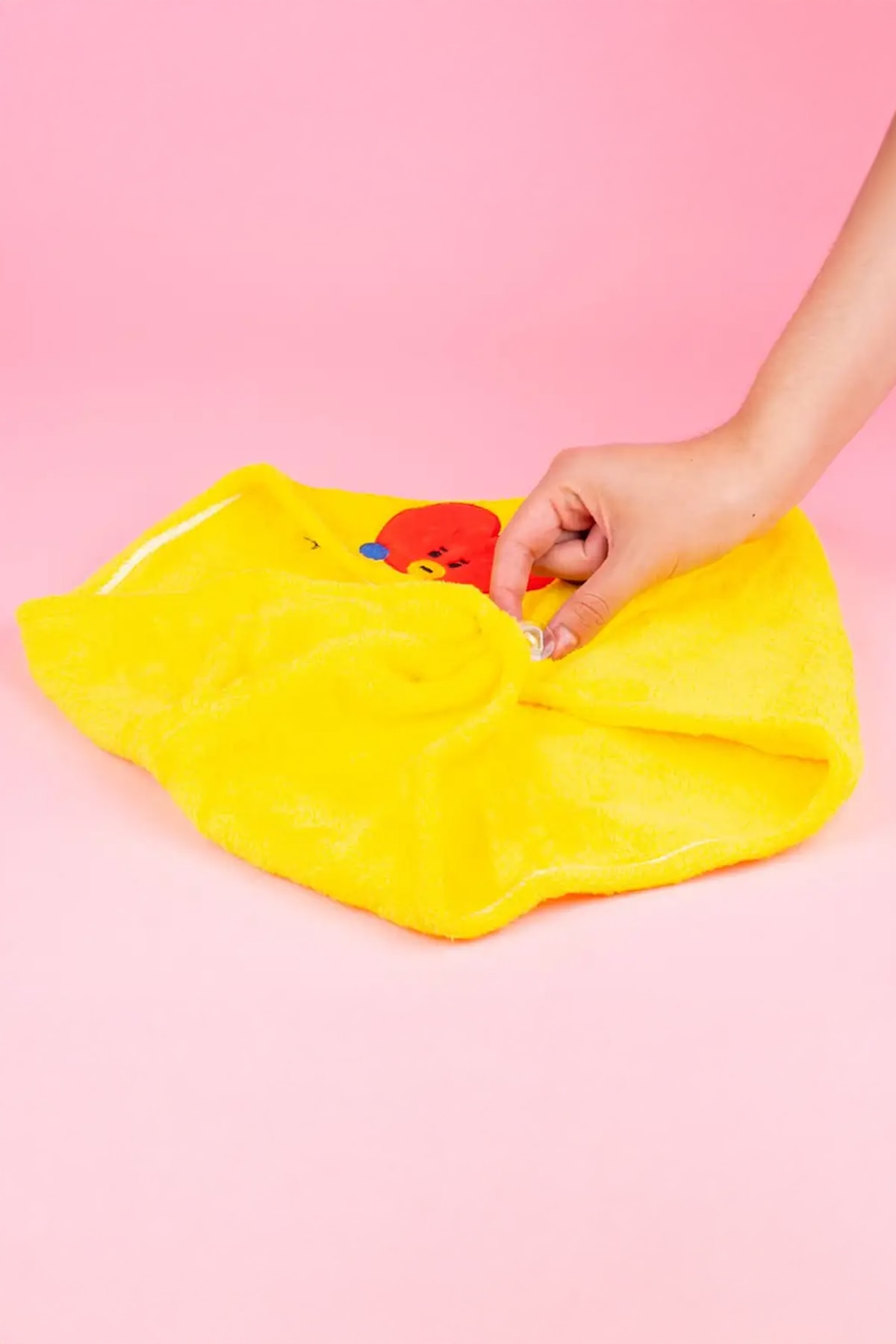 BT21 Lisanslı Saç Kurutma Havlusu (TATA)