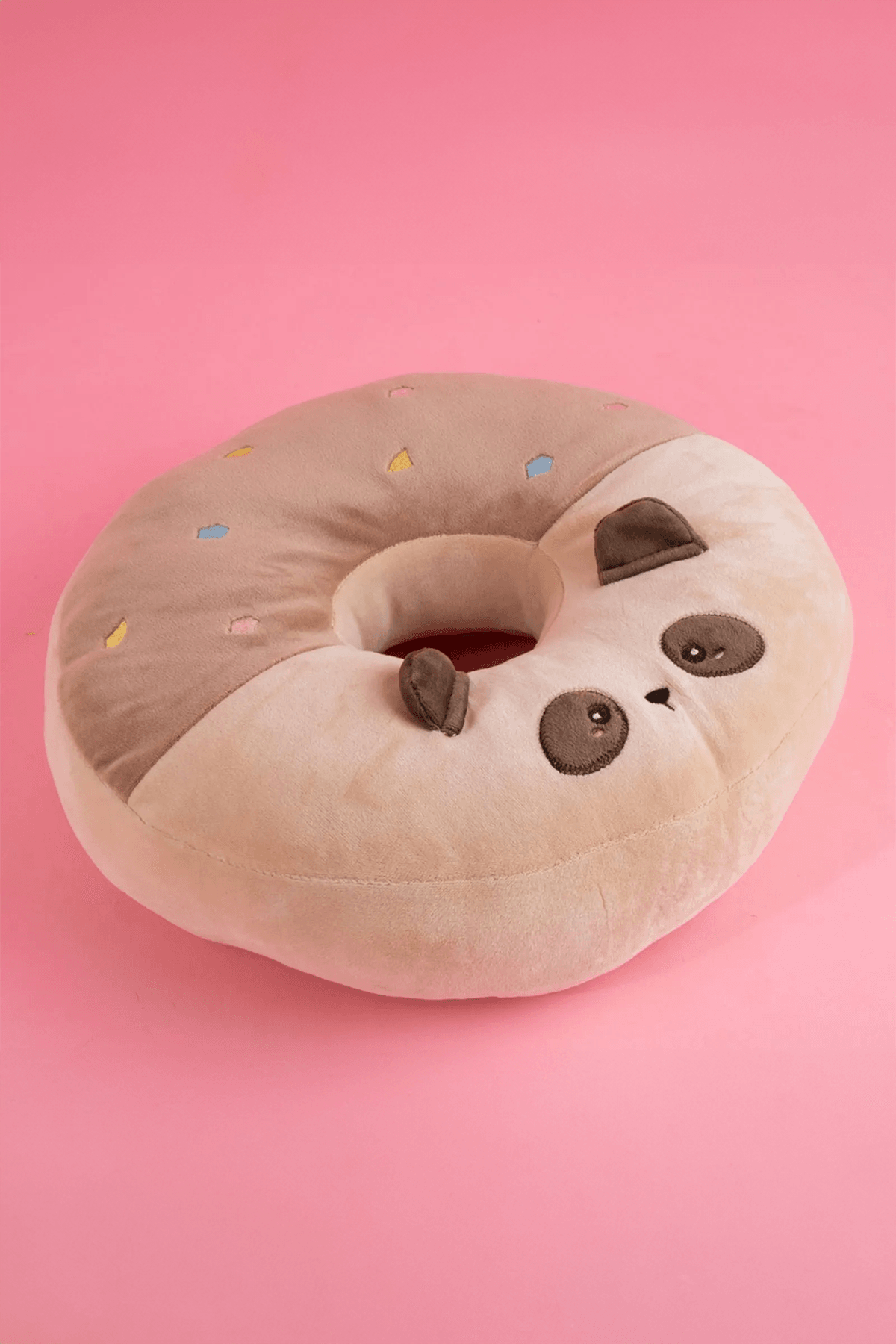 Panda Suratlı Peluş Oyuncak (Donut) (Outlet)