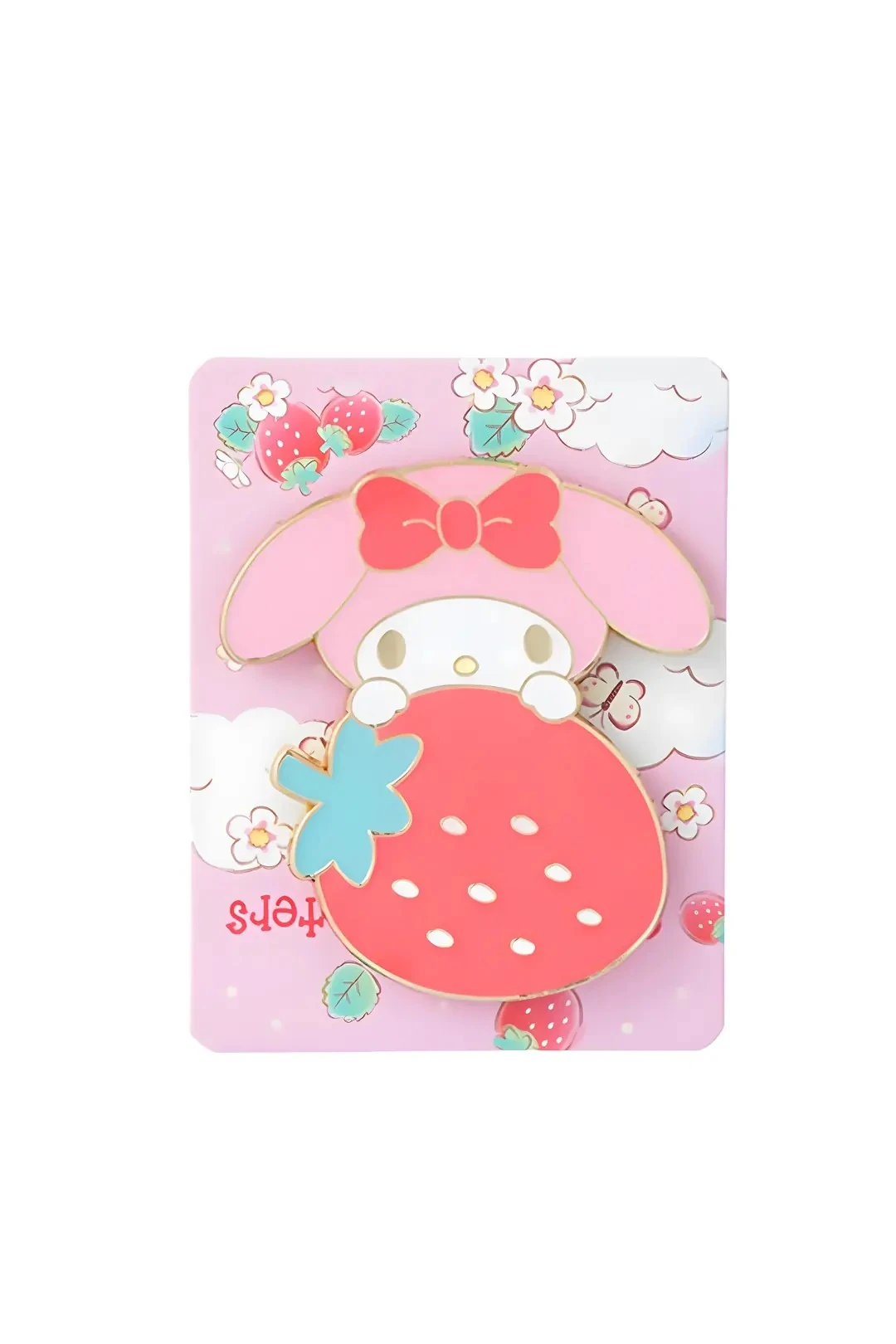 Sanrio Lisanslı Çilek Serisi Sürpriz Figürlü Kutu - Rozet