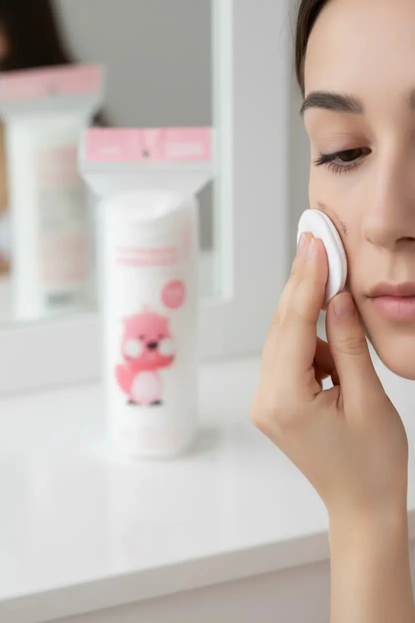 Zanmang Loopy Lisanslı MakyajTemizleme Pamuğu 100 Adet