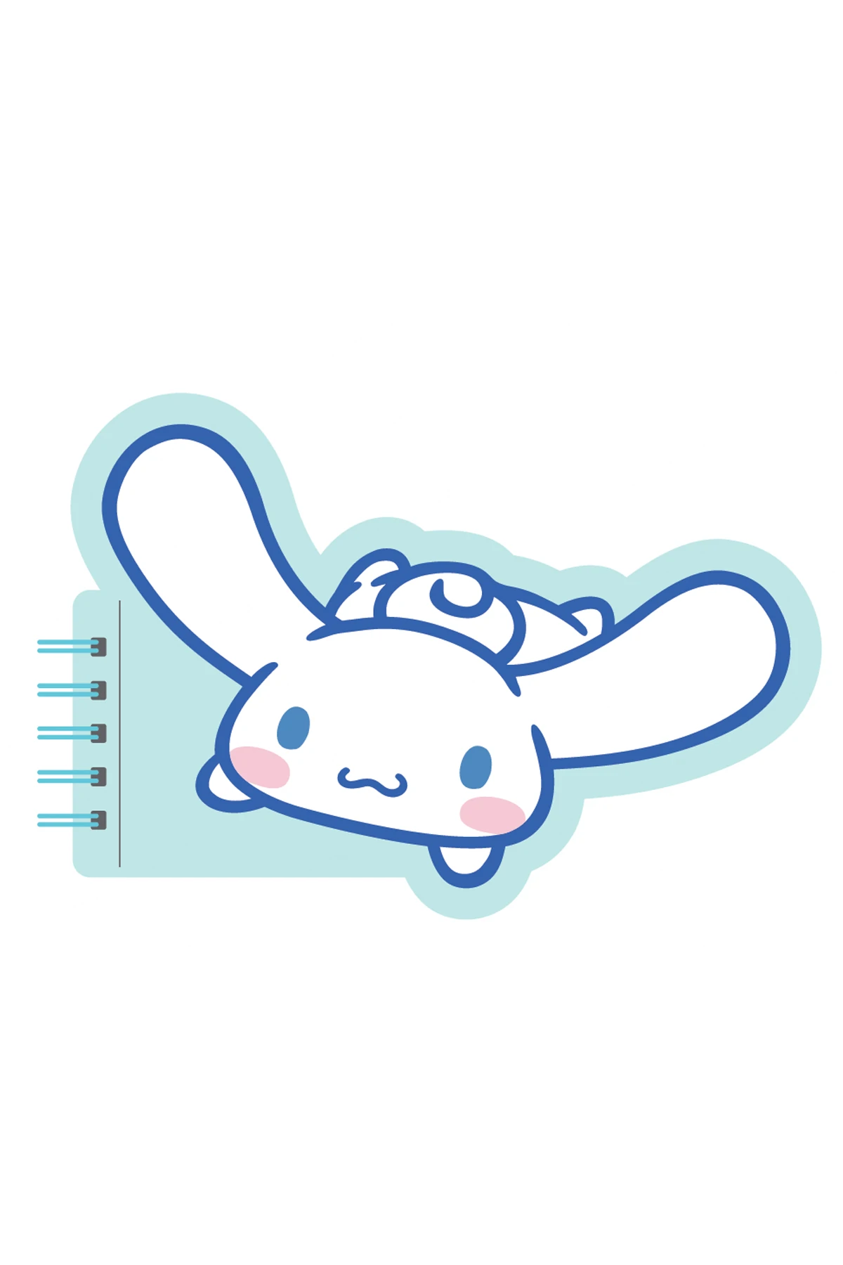 Sanrio Lisanslı Cinnamoroll Figürlü Spiralli Not Defteri (80 Yaprak)