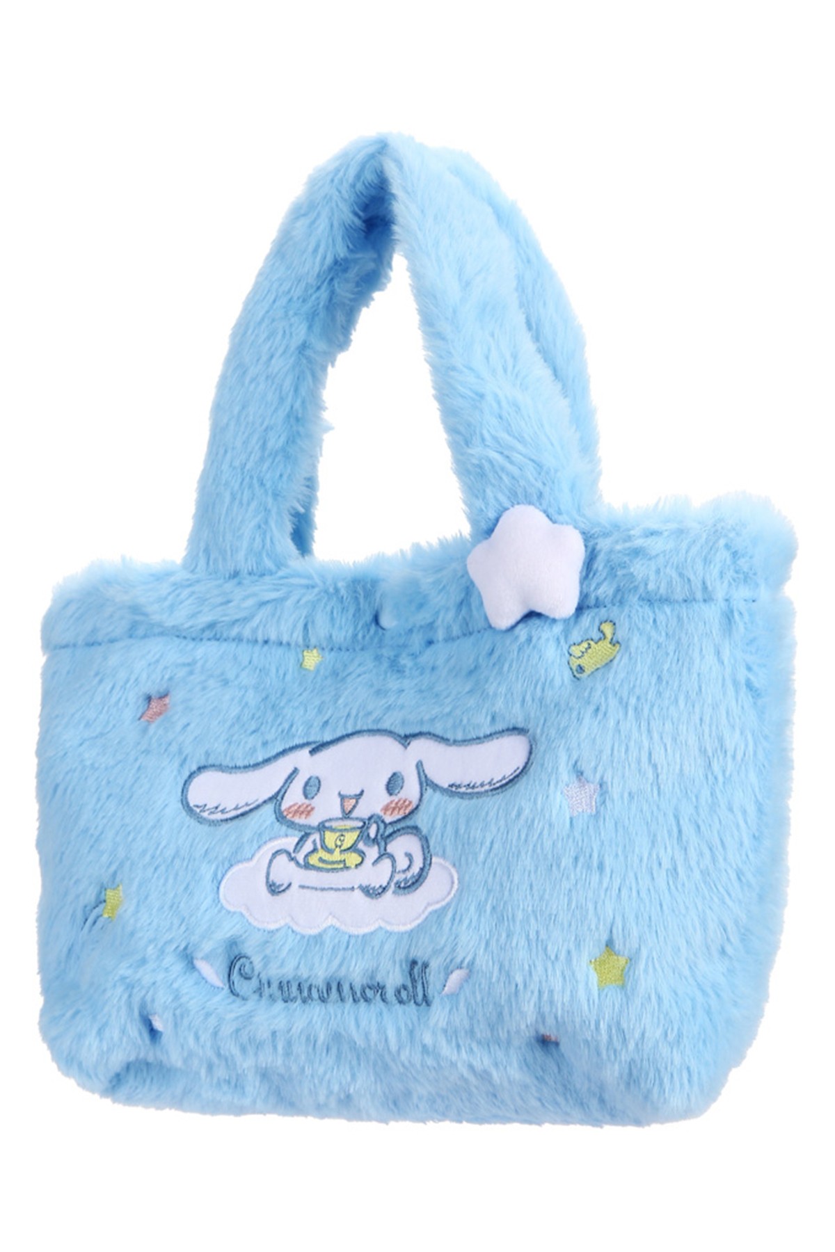 Sanrio Lisanslı Cinnamoroll Peluş Yiyecek Çantası