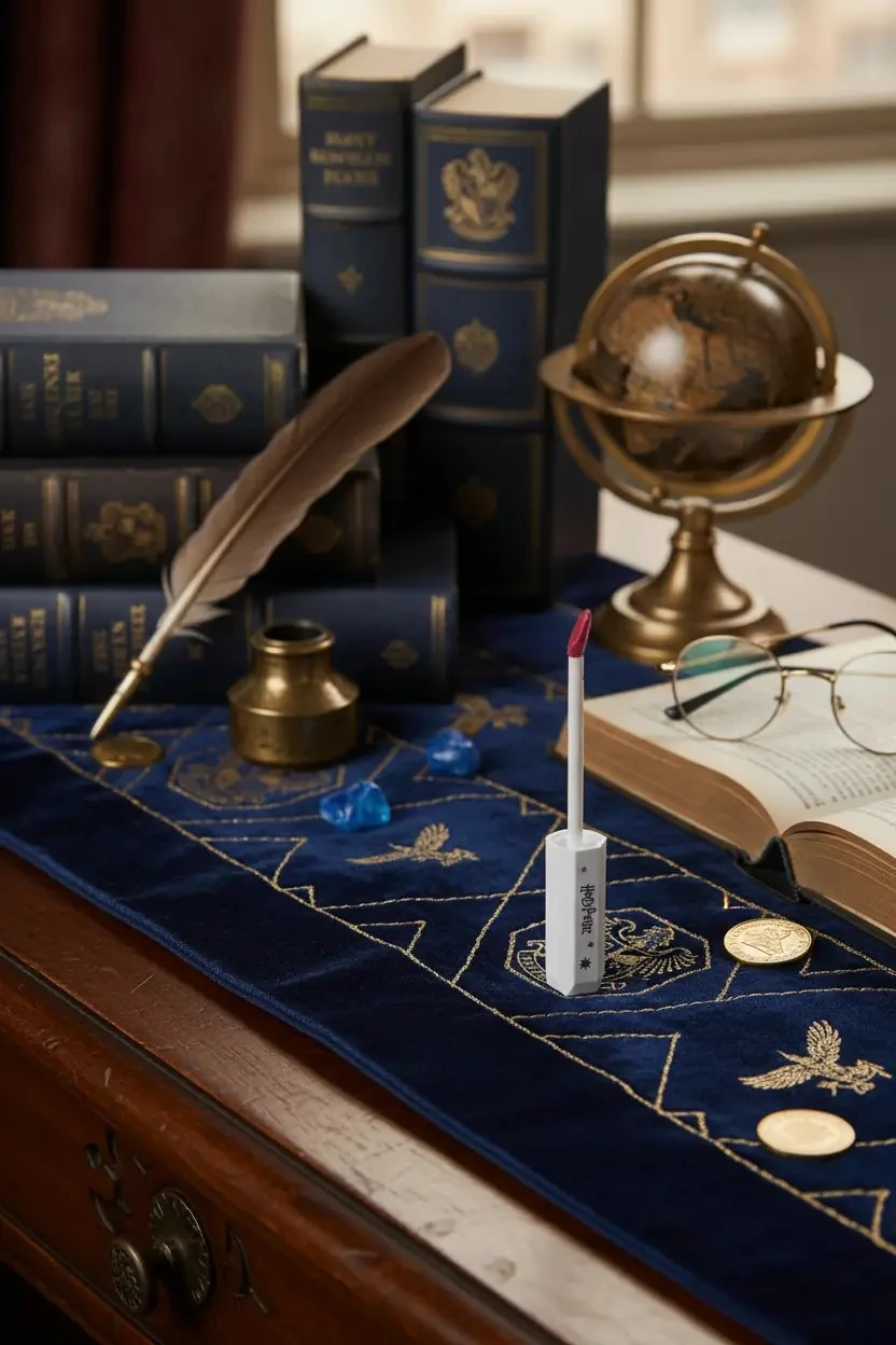 Harry Potter Lisanslı Ravenclaw Likit Mat Ruj (01) – Uzun Süre Kalıcı ve Yüksek Pigmentli Mat Ruj