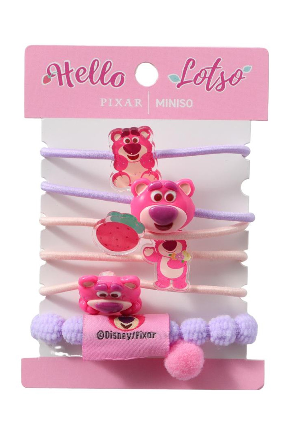 Disney Fluufy Lisanslı Saç Lastiği (6 adet) - Lotso