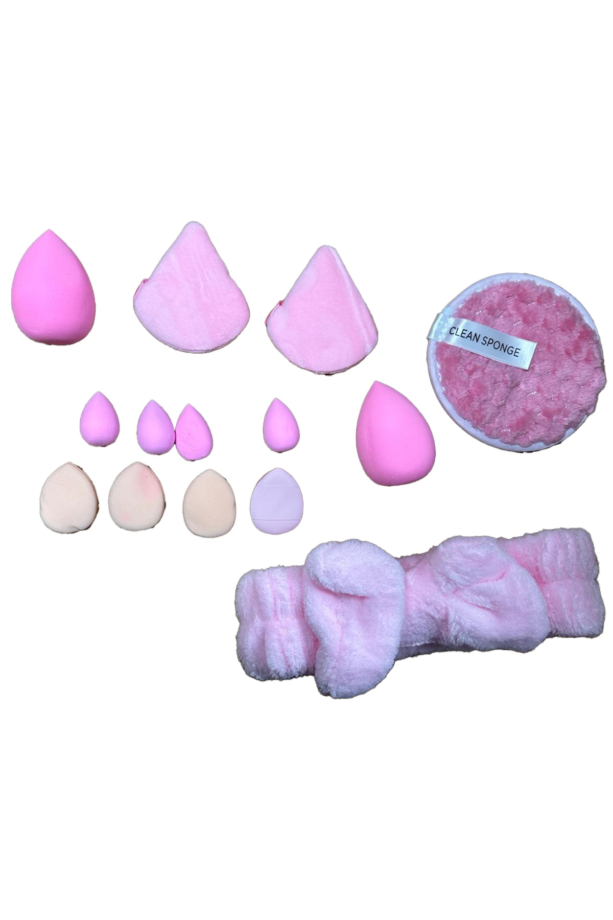 Gold Beauty Çantalı Sünger Seti