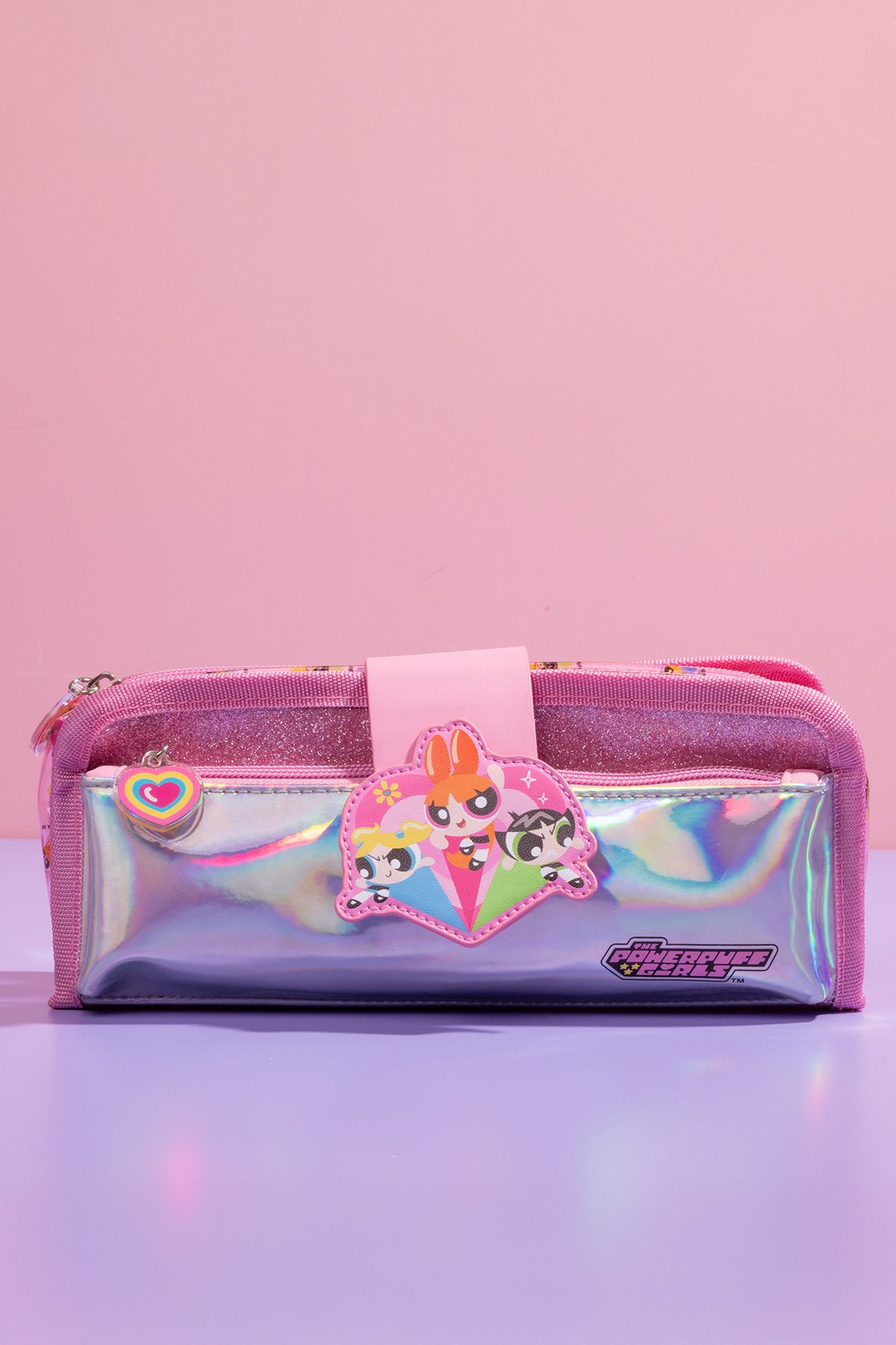 Powerpuff Girls Lisanslı Holografik Kırtasiye Çantası