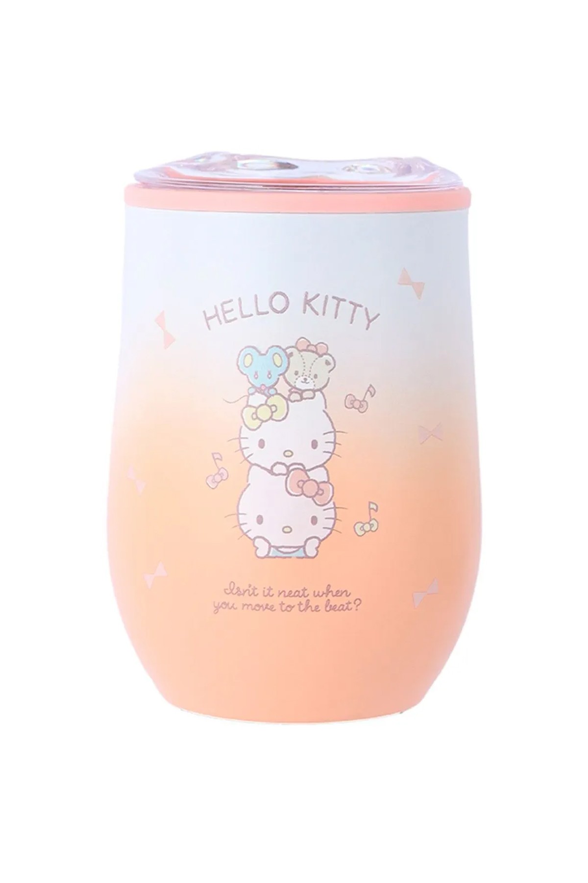 Sanrio Lisanslı Kapaklı Termos Bardak (360ml) - Hello Kitty