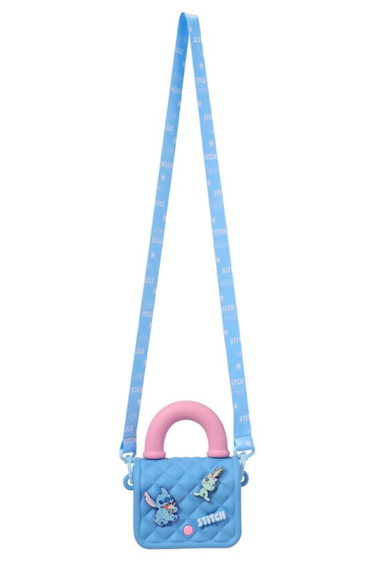 Disney Lilo&Stitch Lisanslı EVA Çapraz Çanta (Stitch, Mavi)