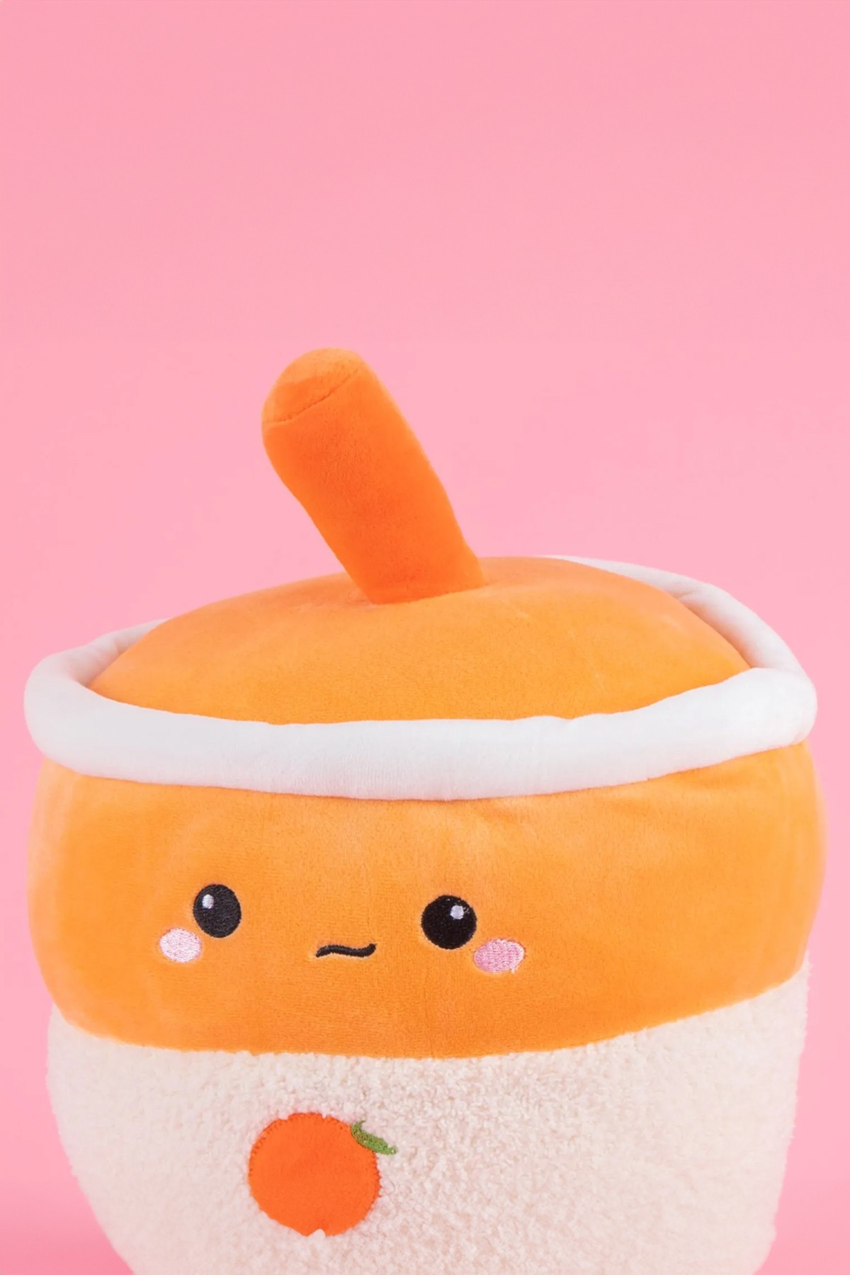 Meyve Çayı Serisi Peluş Oyuncak (30cm) - Portakal