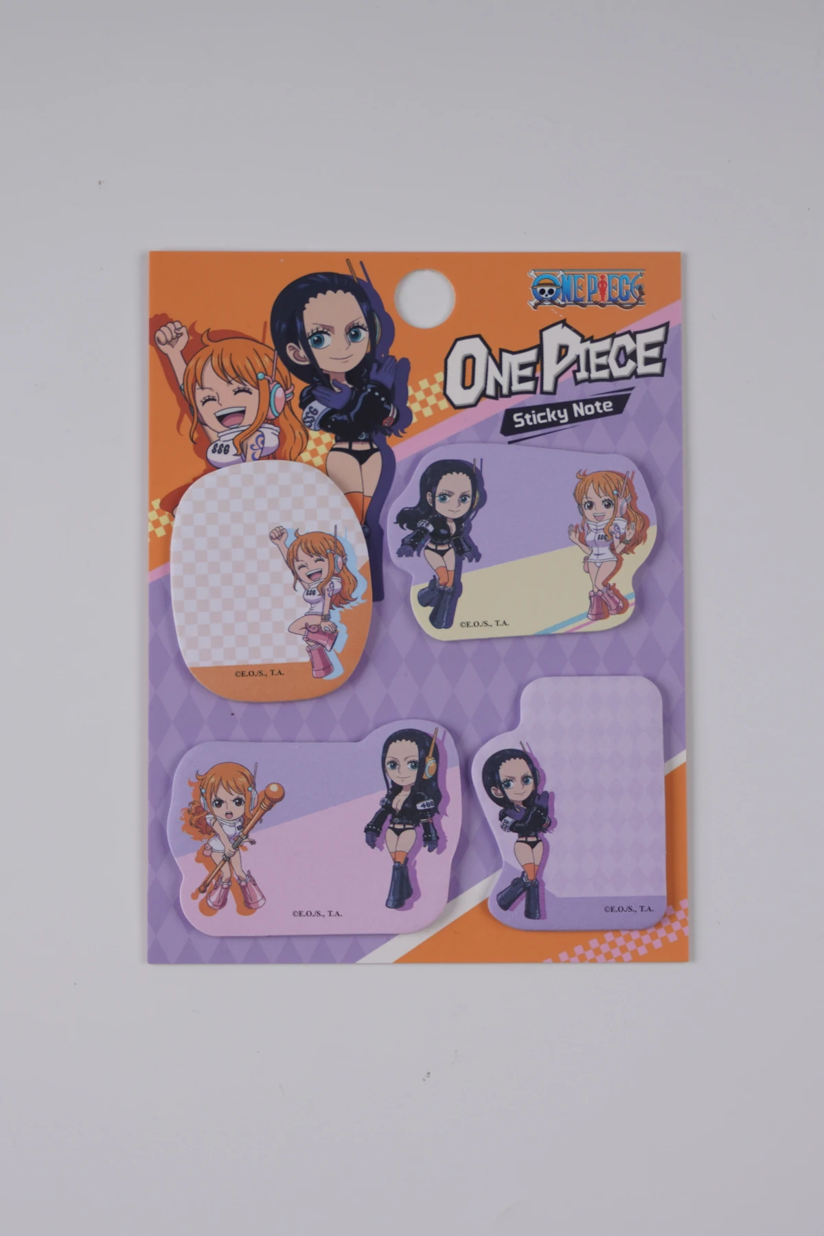 One Piece Koleksiyonu Mini Figür Yapışkan Not Seti (4 Parça)