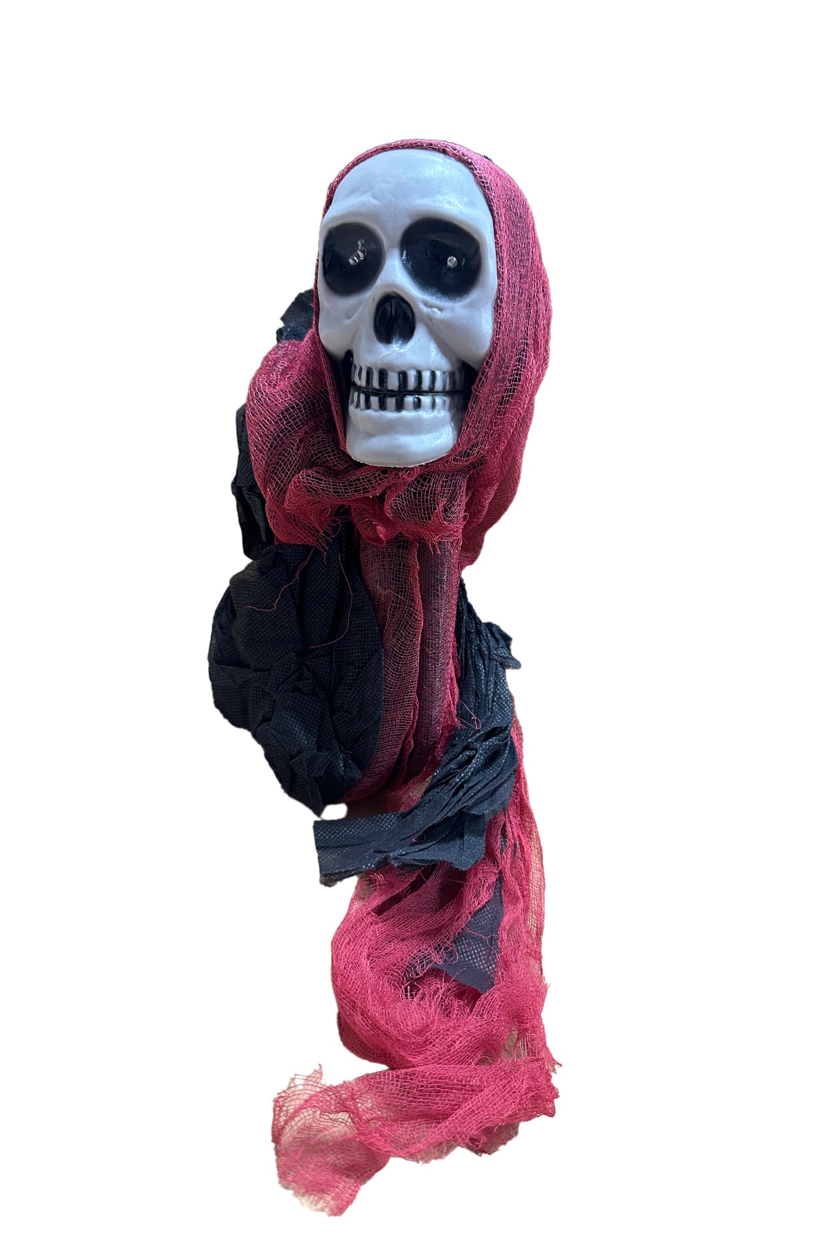 Halloween Zincirli Kırmızı Asma İskelet