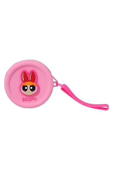 Powerpuff Girls Lisanslı Silikon Bozuk Para Çantası - Blossom