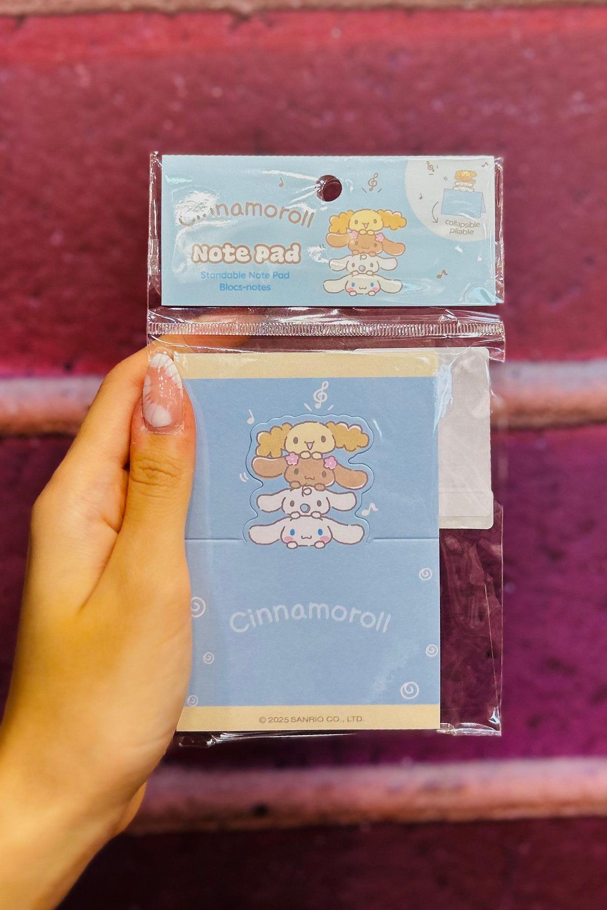 Sanrio Lisanslı Standlı Not Defteri - Cinnamoroll