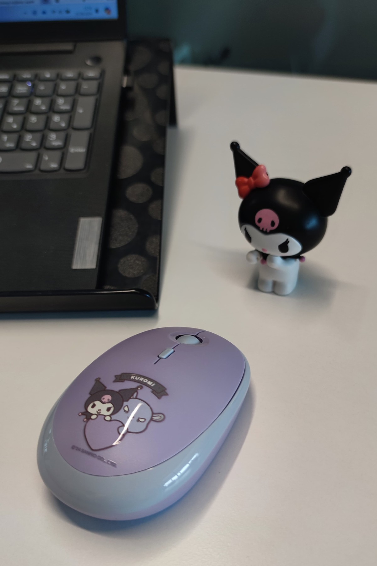 Sanrio Lisanslı Sessiz Mouse - Kuromi