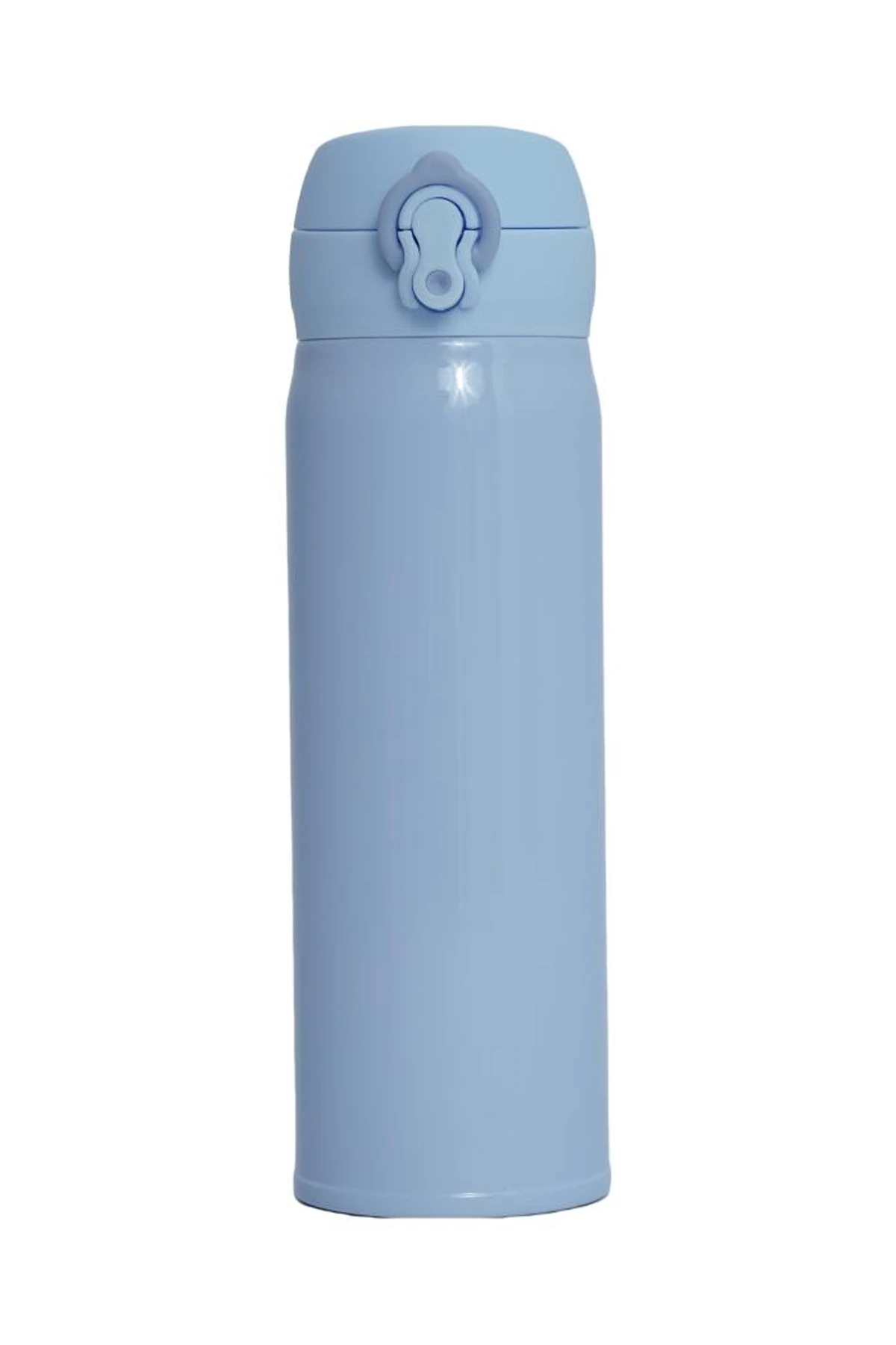 Klasik Serisi Flip Top Tasarımlı Yalıtımlı Termos 450 mL (Mavi)