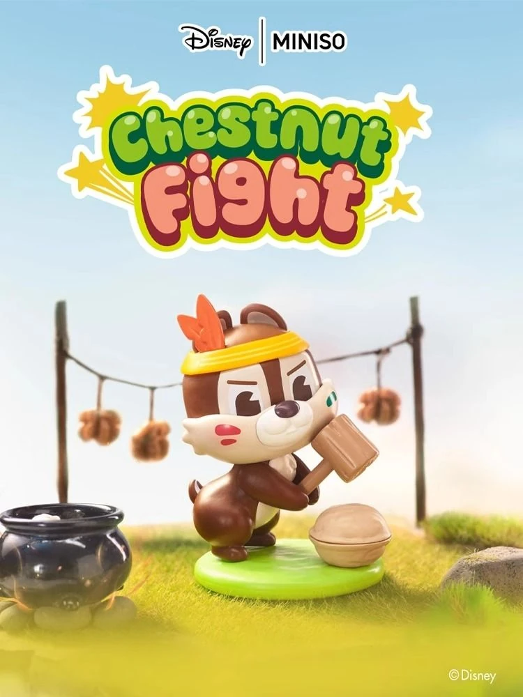 Disney Lisanslı Chip'n'Dale Kestane Savaşı Koleksiyonu Sürpriz Figürlü Kutu - Blind Box