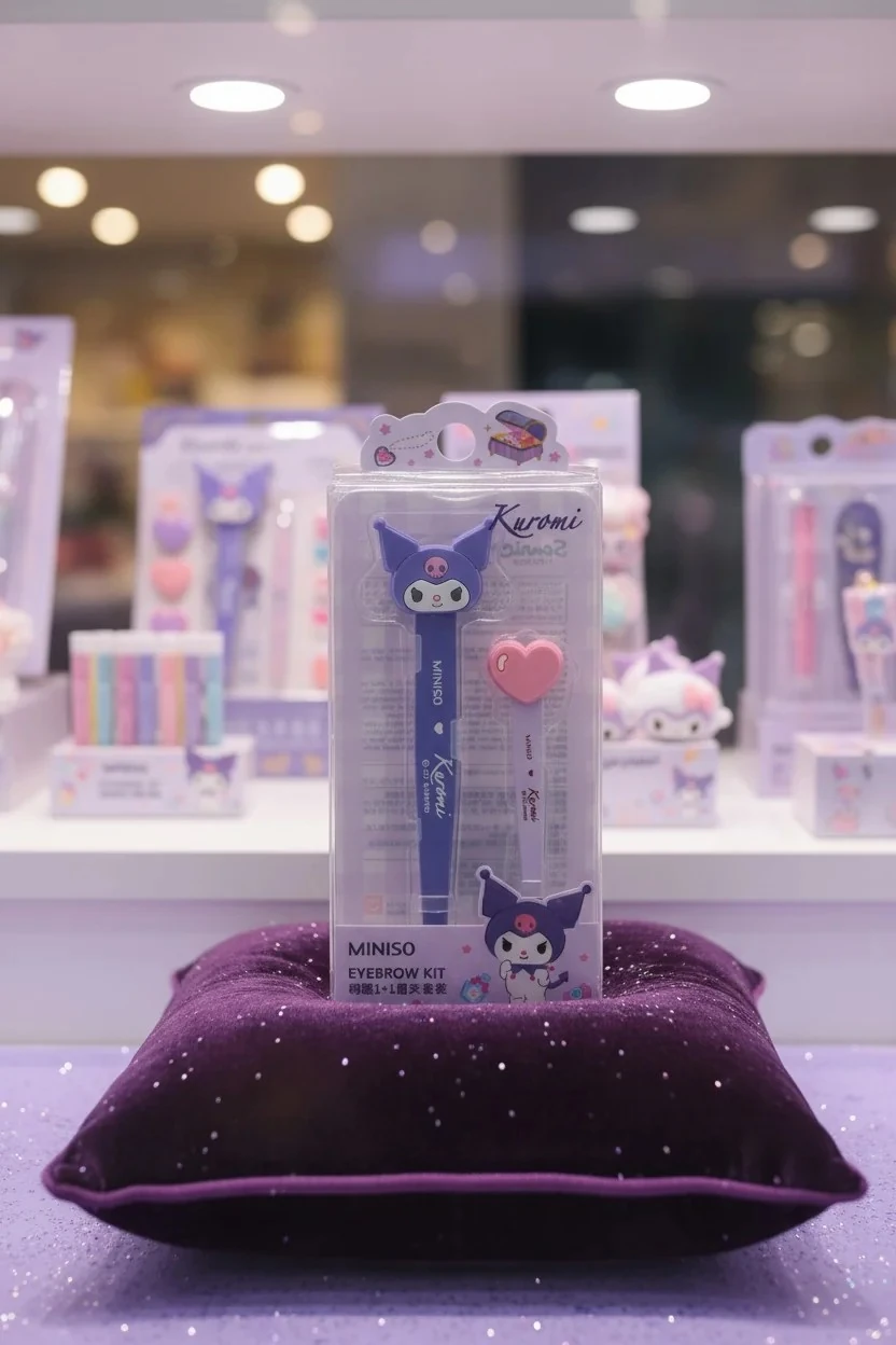 Sanrio Lisanslı 2'li Cımbız Seti - Kuromi - Cinnamoroll - My Melody