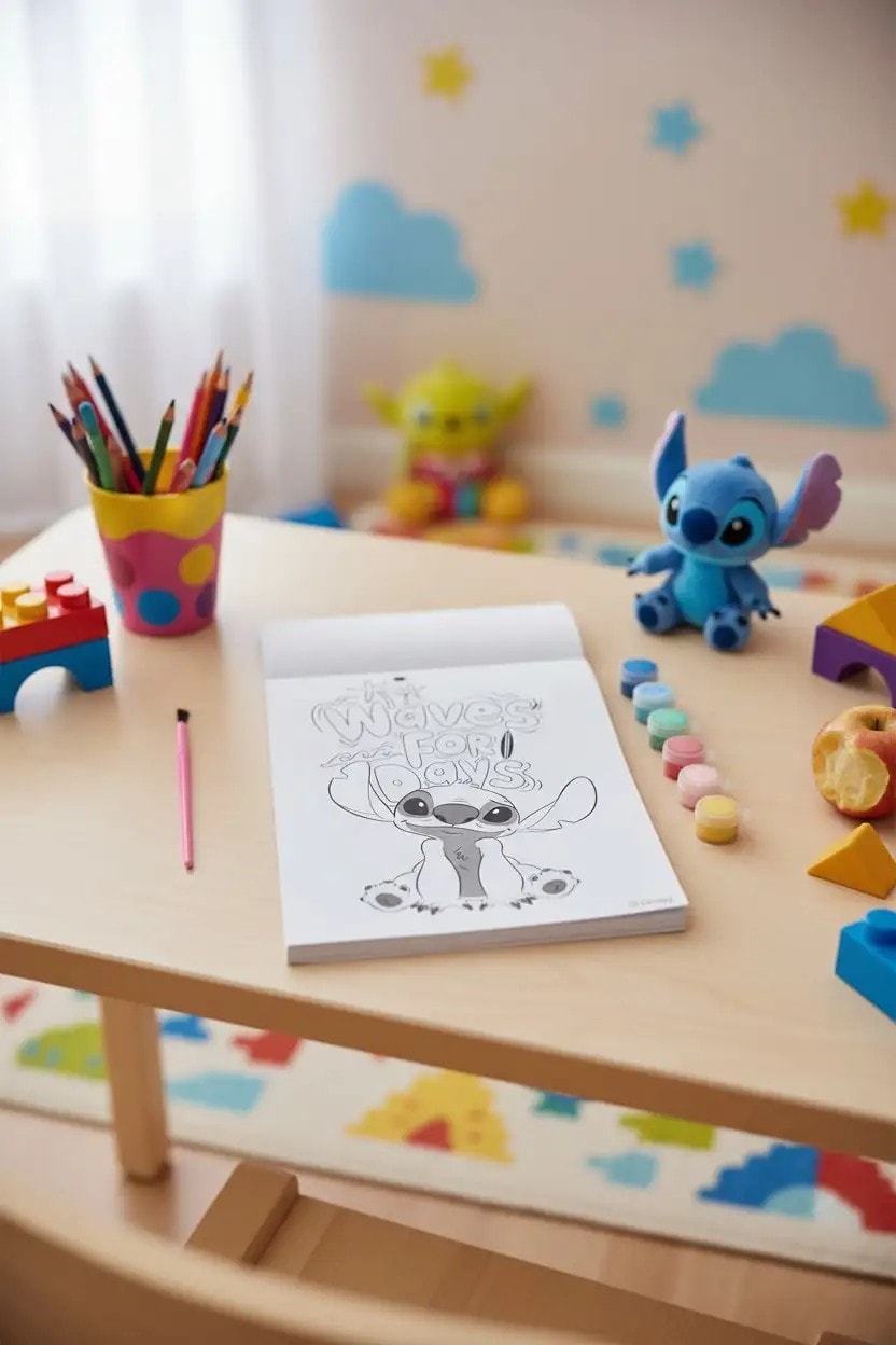 Disney Lilo&Stitch Lisanslı Stitch Koleksiyonu Boyama