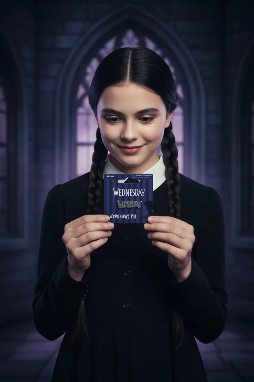 Wednesday Lisanslı Yazılı Rozet