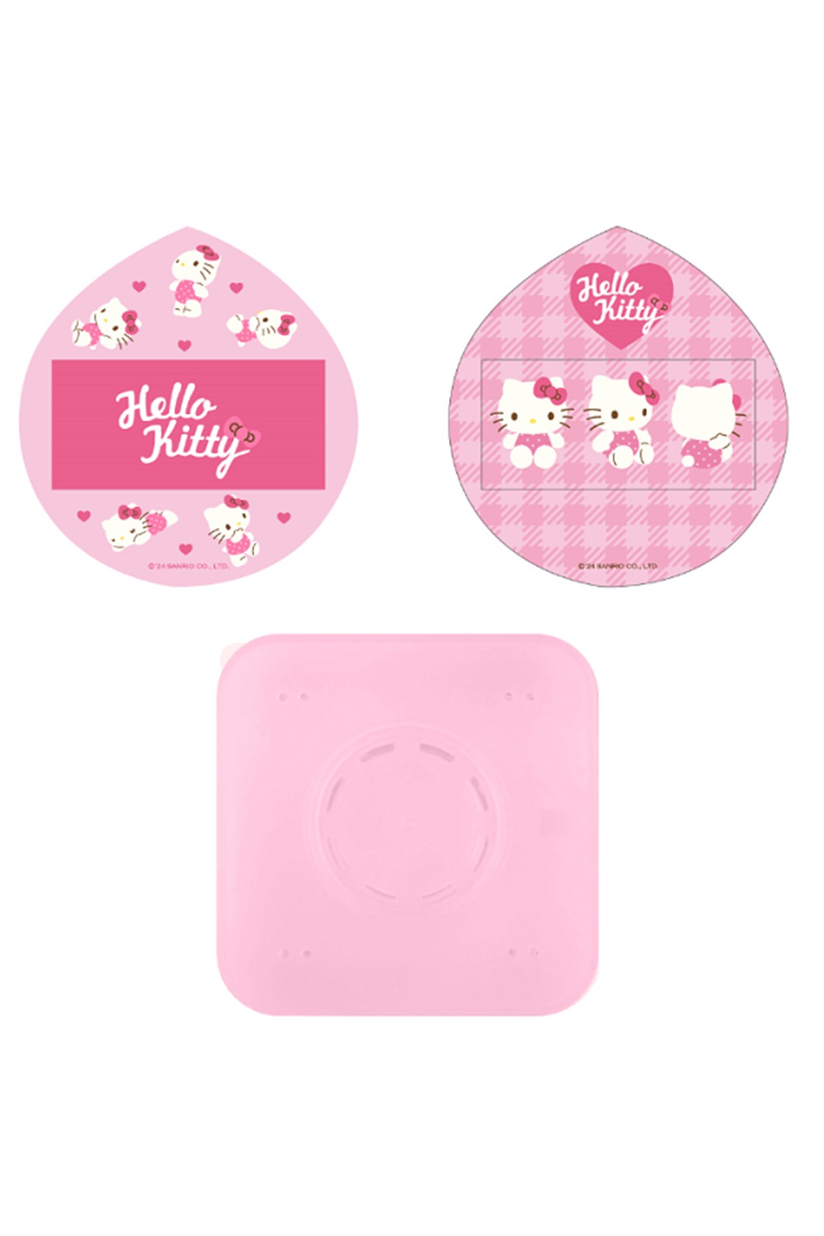 Sanrio Lisanslı Pembe Serisi Pudra Pufları (2 adet) (Hello Kitty)