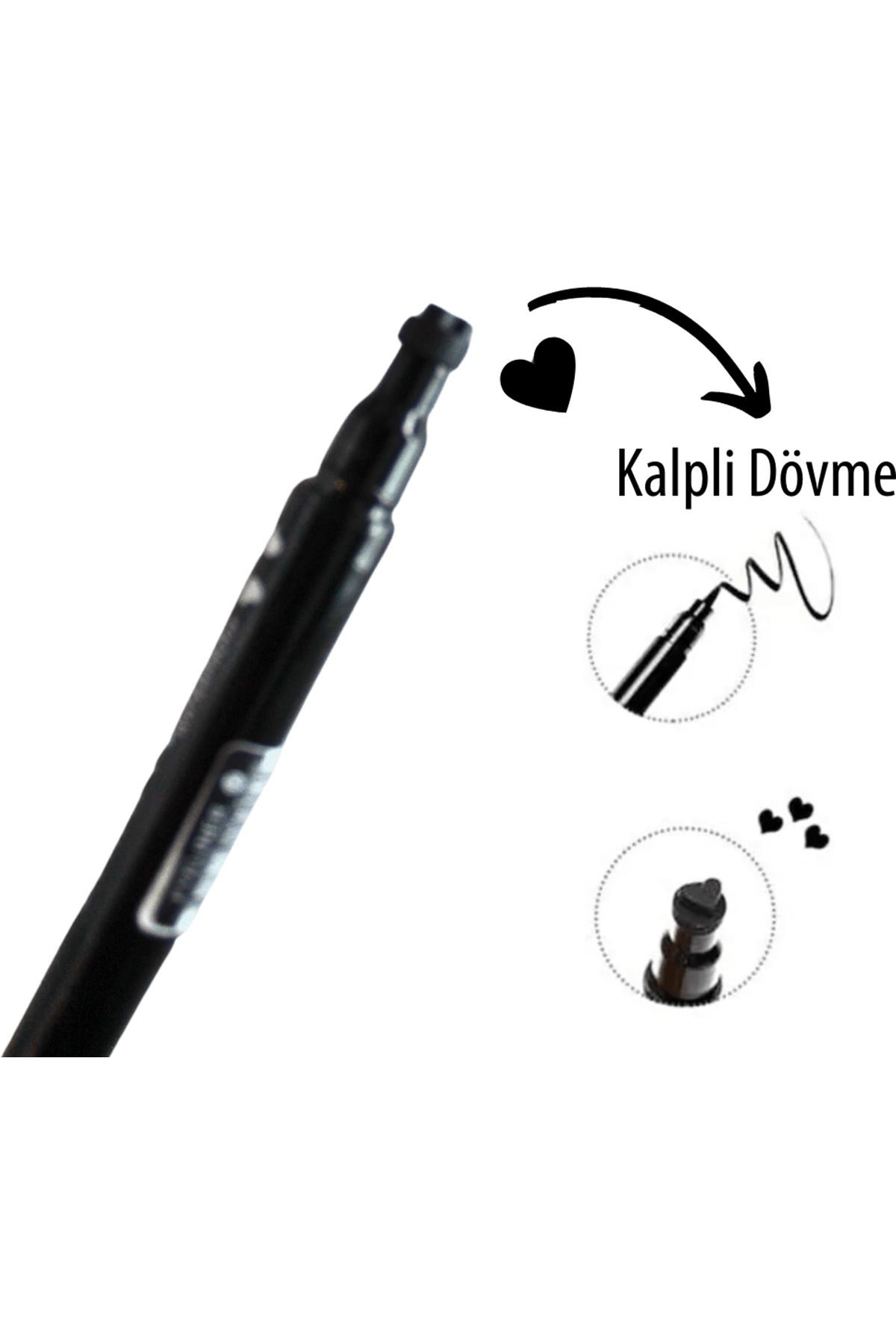 Pretty Beauty Waterproof Double Eyeliner-Dövmeli