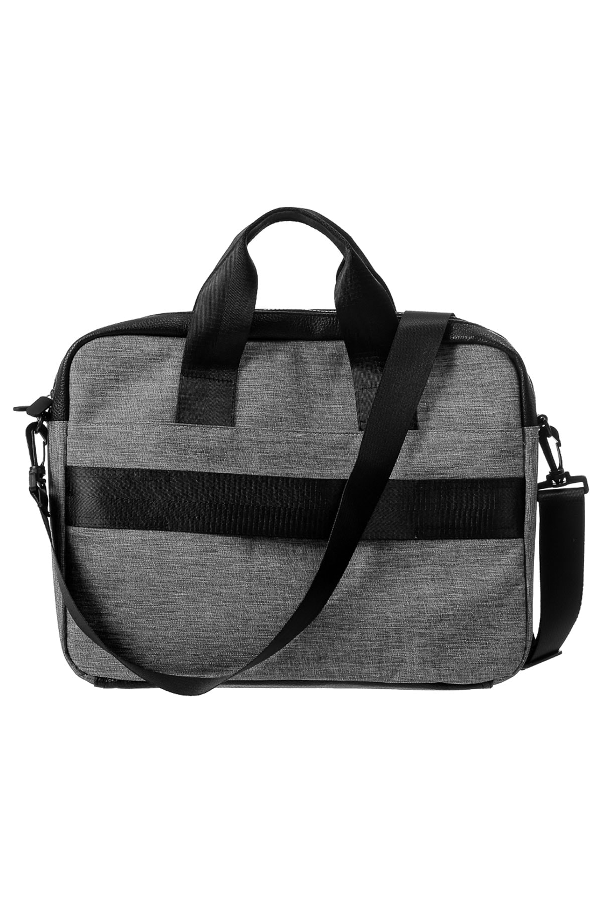 Omuz Askılı Laptop Çantası - Gri (Outlet)