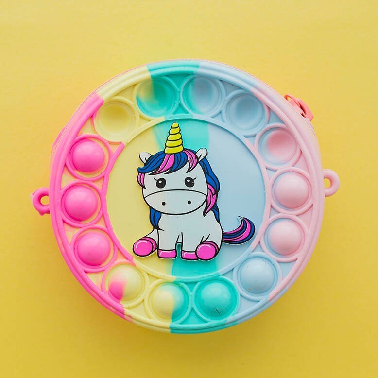 Sisbro Bubble Pop Unicorn Mini Cüzdan