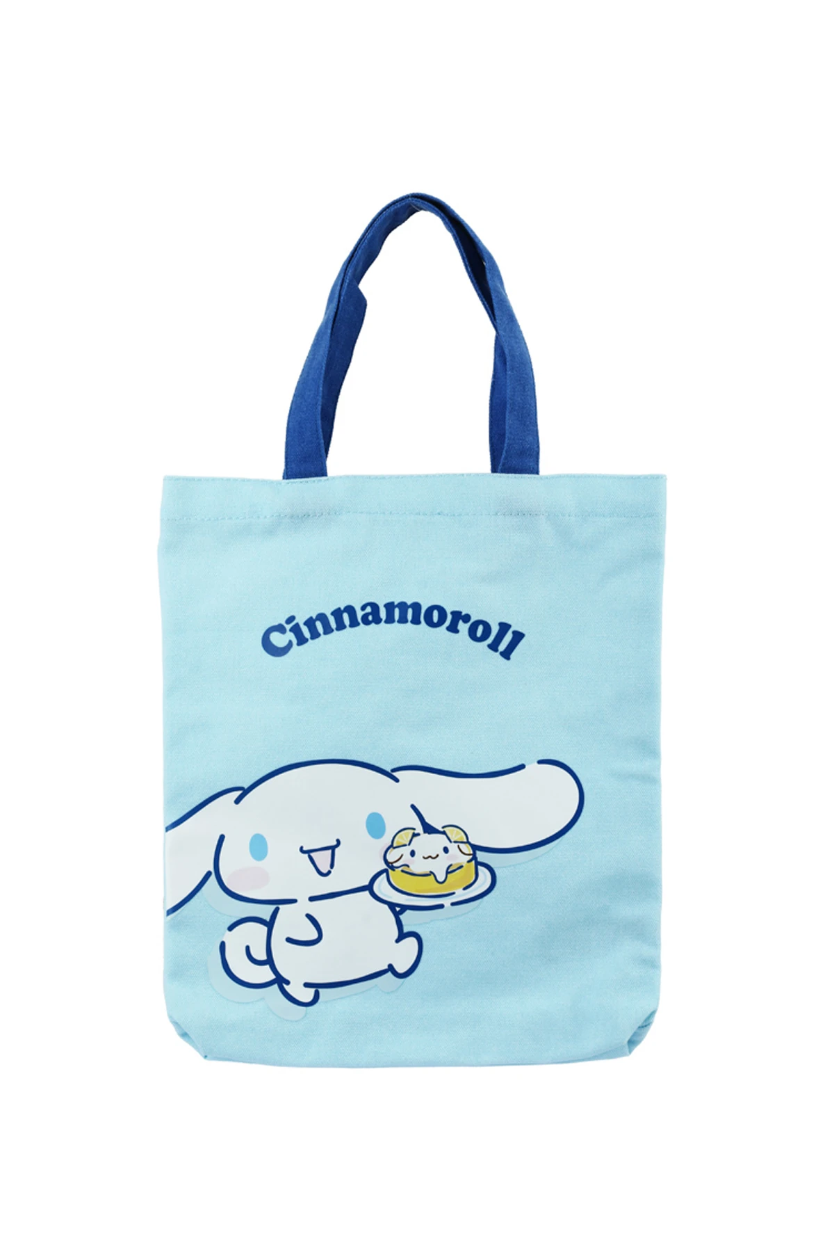 Cinnamoroll Meyve Koleksiyonu Alışveriş Çantası (Açık Mavi)