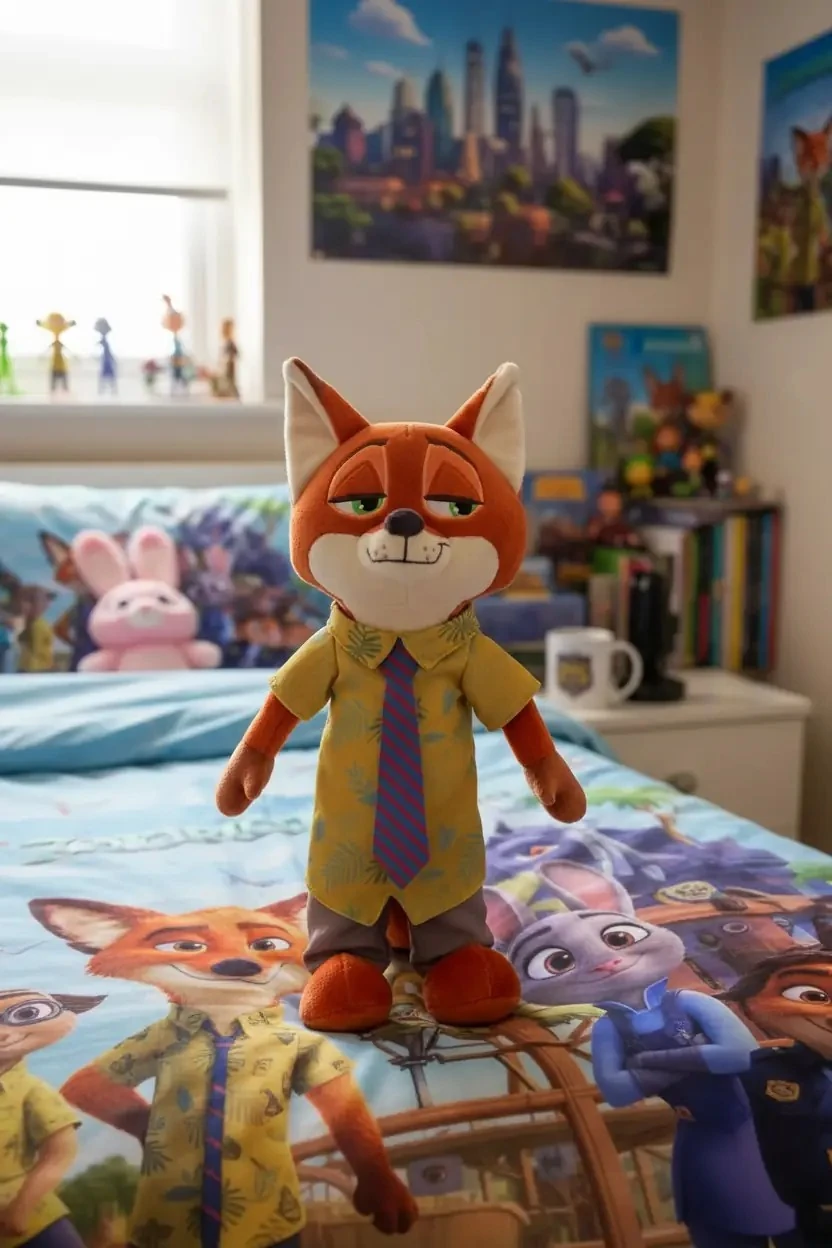 Disney Zootropolis Lisanslı 43 cm Ayakta Duran Peluş Oyuncak