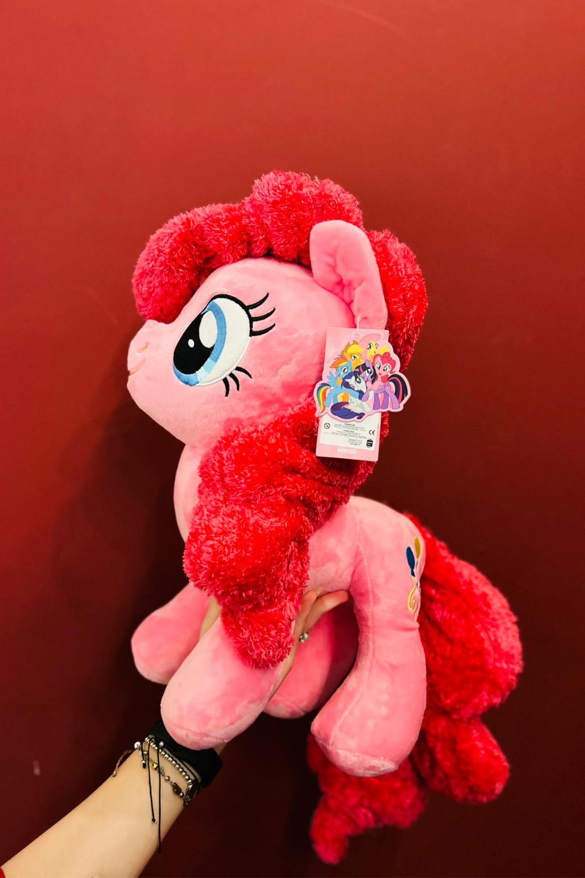 My Little Pony Lisanslı 40 cm Peluş Oyuncak (Pinkie Pie)