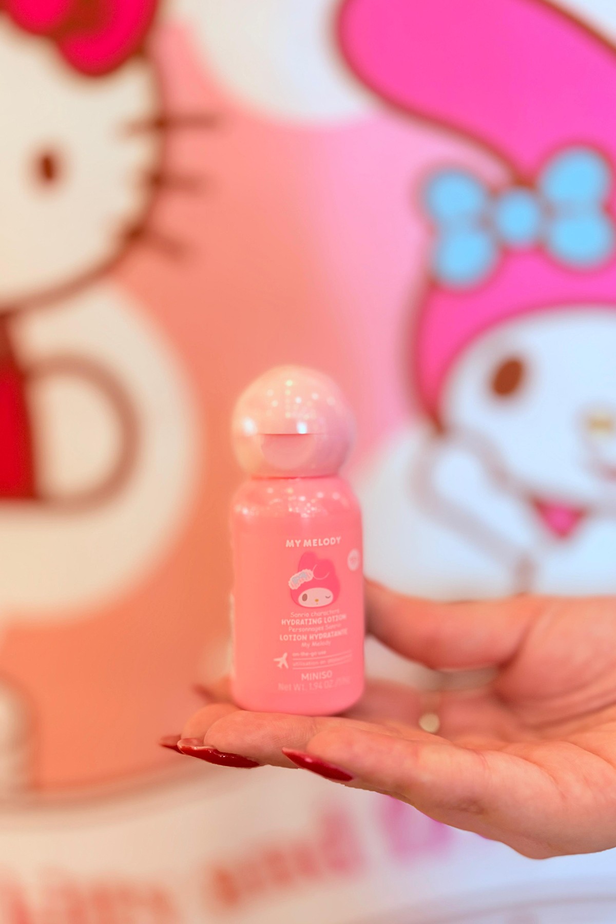Sanrio My Melody Lisanslı Nemlendirici Losyonu 55Gr Seyahat Boyu 