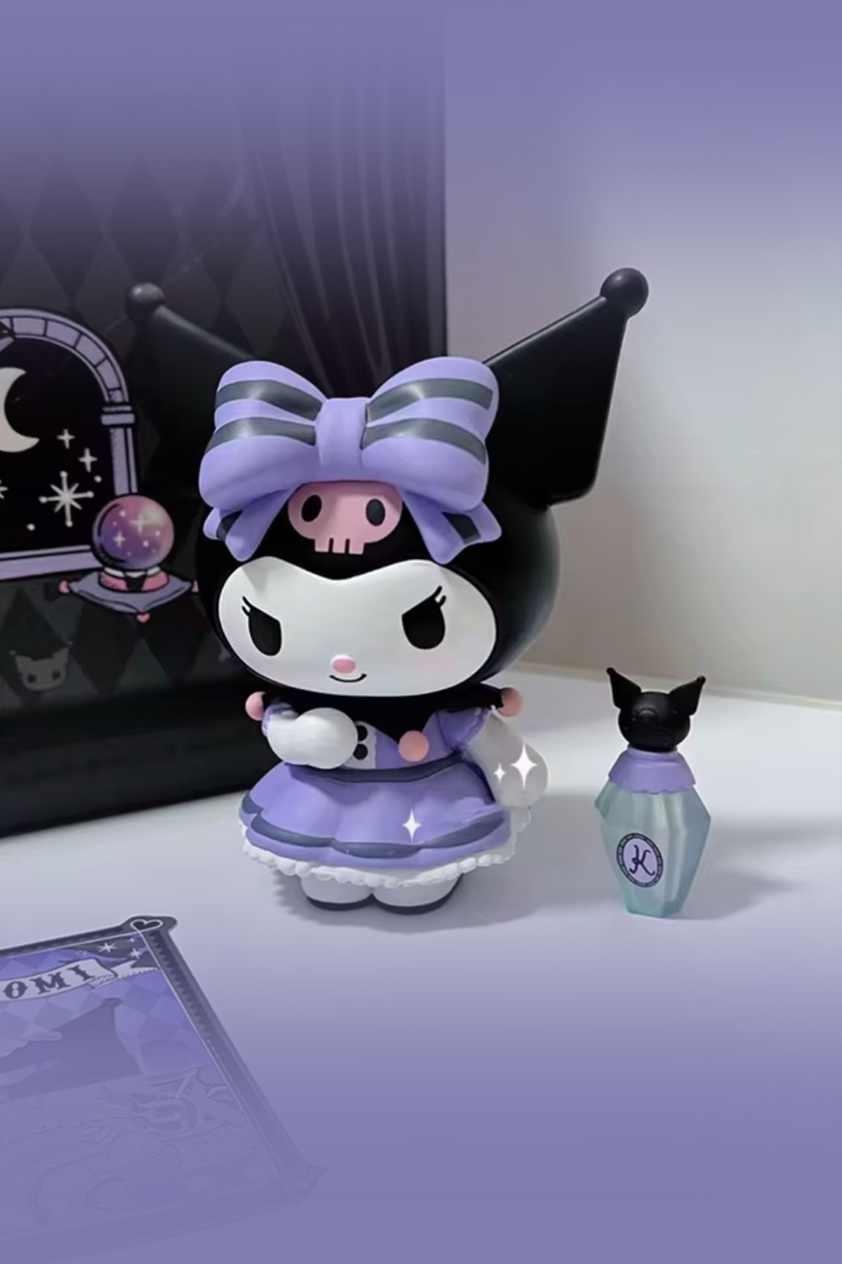 Sanrio Lisanslı Kuromi Şanslı Kehanet Serisi Sürpriz Figürlü Kutu Blind Box