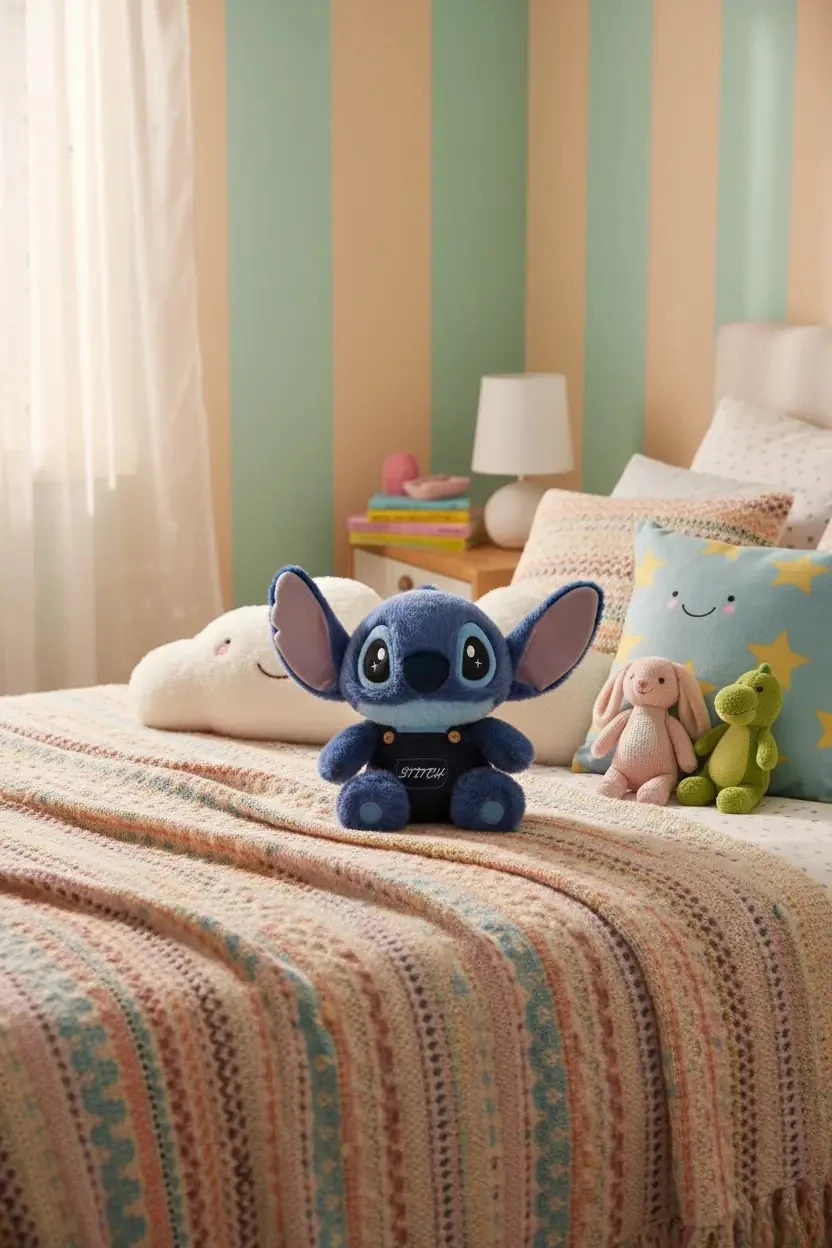 Disney Lilo&Stitch Lisanslı 30 cm Oturan Peluş Oyuncak