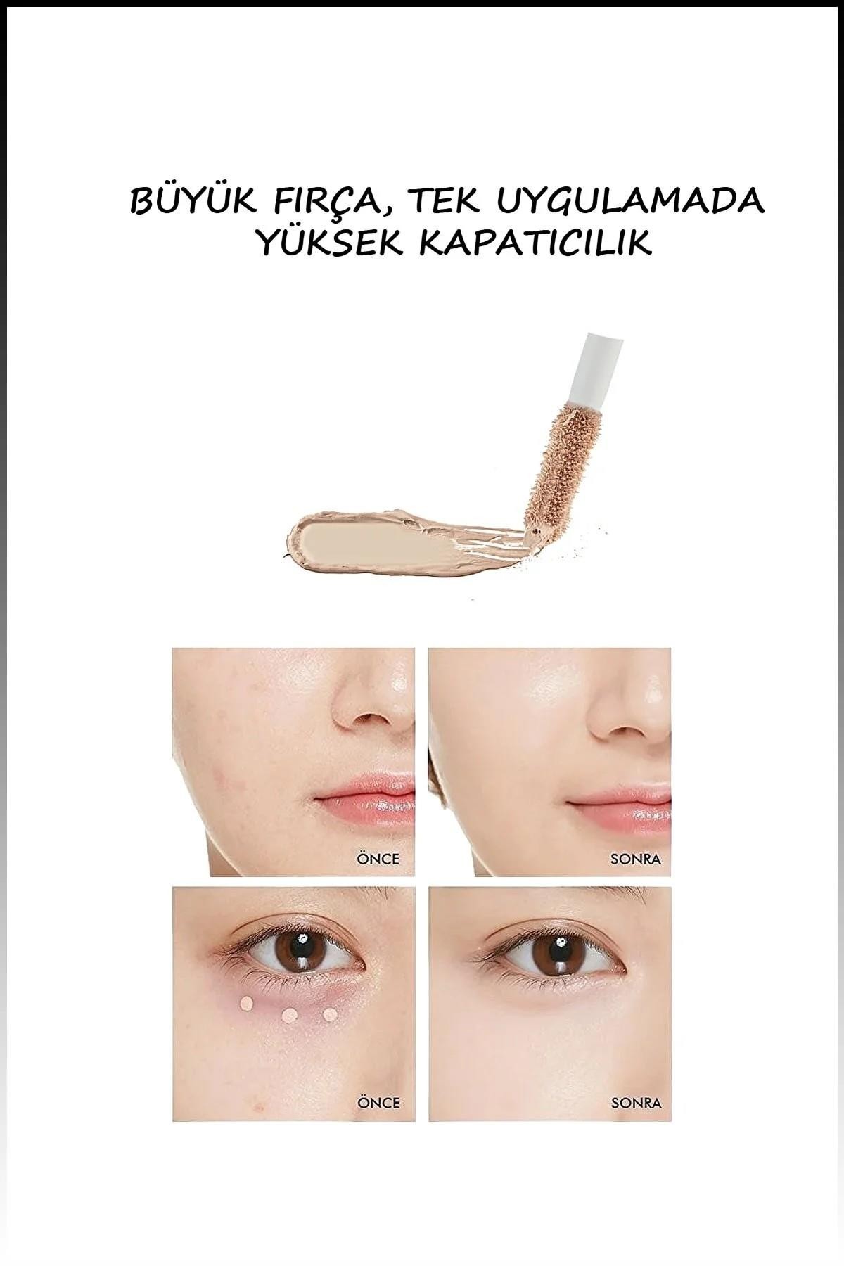 Pretty Beauty Likit Fırçalı Göz Altı Kapatıcısı Concealer