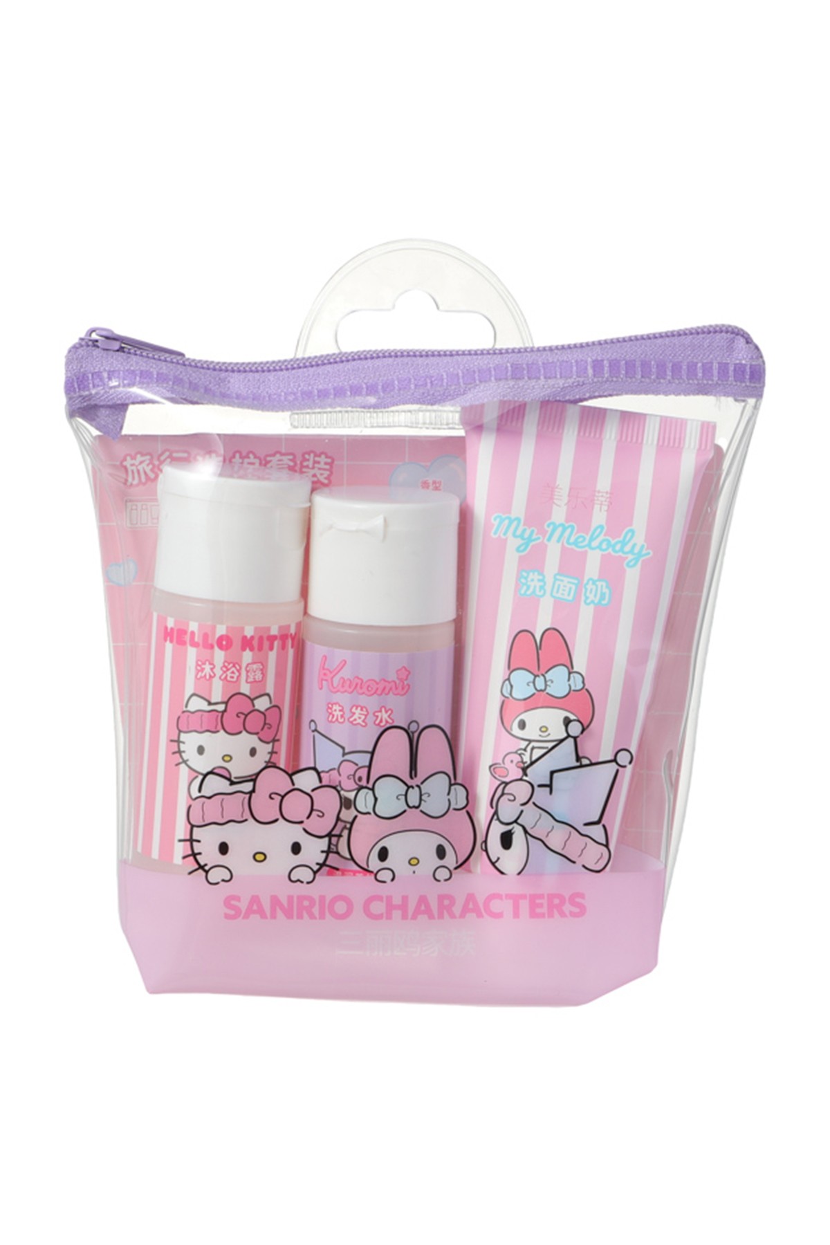 Sanrio Karakterleri Seyahat Seti (Nemlendirici)