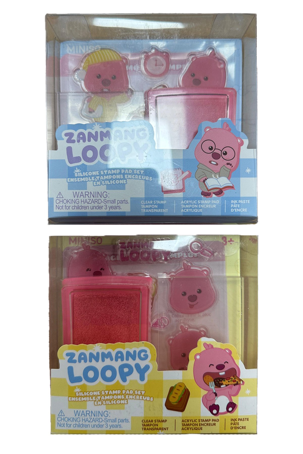 Zanmang Loopy Lisanslı Silikon Damga Seti