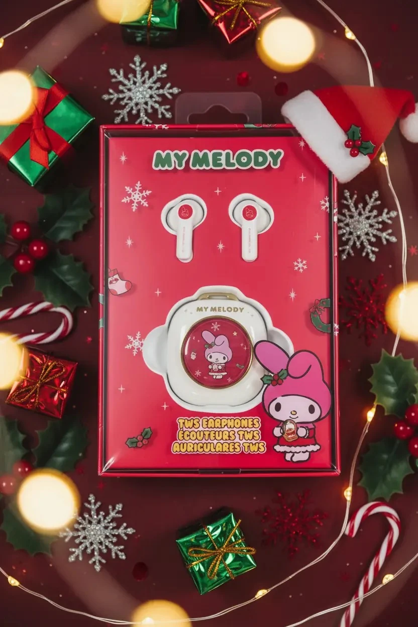 Sanrio Lisanslı Yılbaşı Serisi My Melody Bluetooth Kulaklık