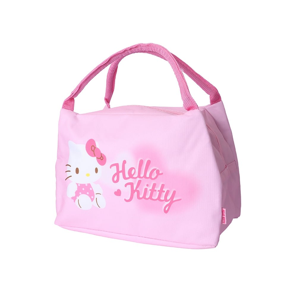 Sanrio Lisanslı Pembe Serisi Yiyecek Çantası - Hello Kitty