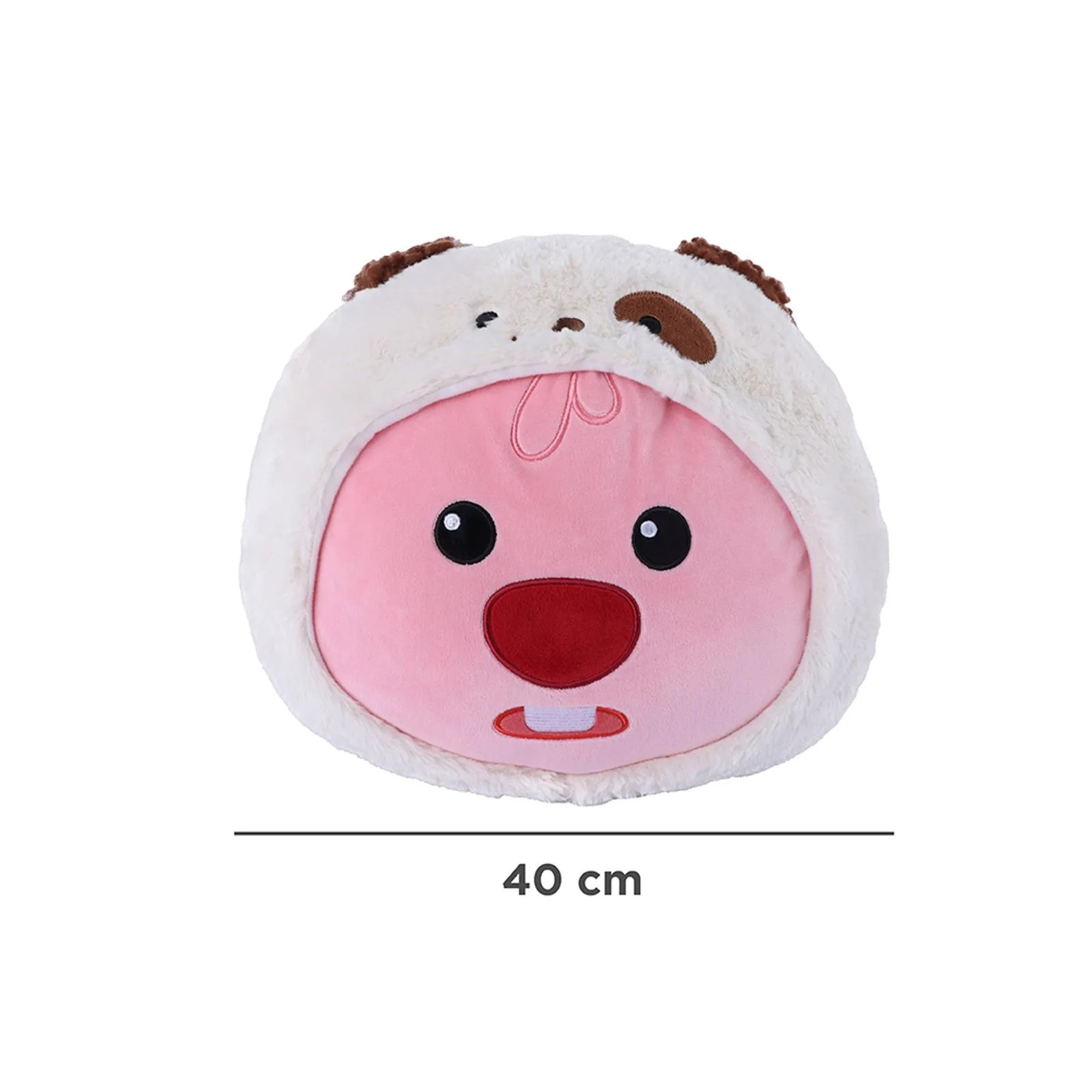 Zanmang Loopy Lisanslı Kostümlü Peluş Yastık (40cm) - Köpek