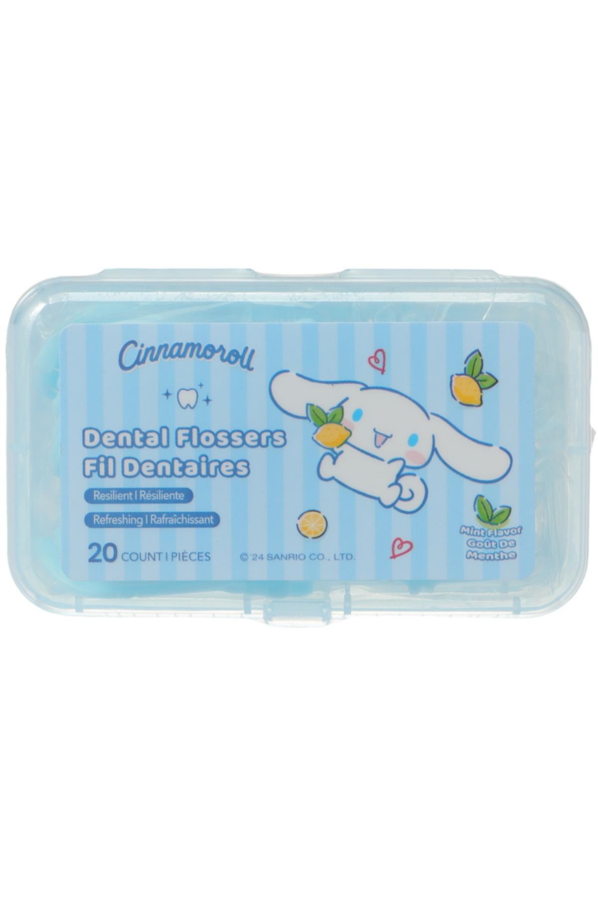 Cinnamoroll Lisanslı Ultra İnce Nane Aromalı Kürdan Tipi Diş İpi (20x3 Adet)